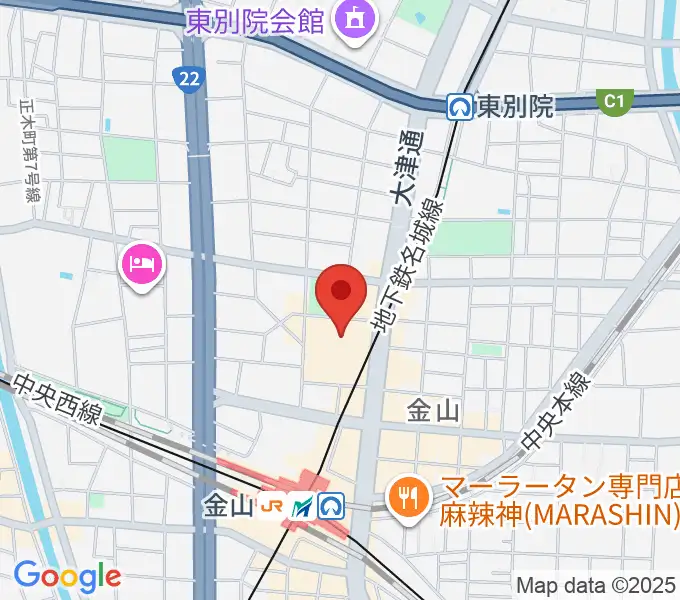 Niterra日本特殊陶業市民会館の地図