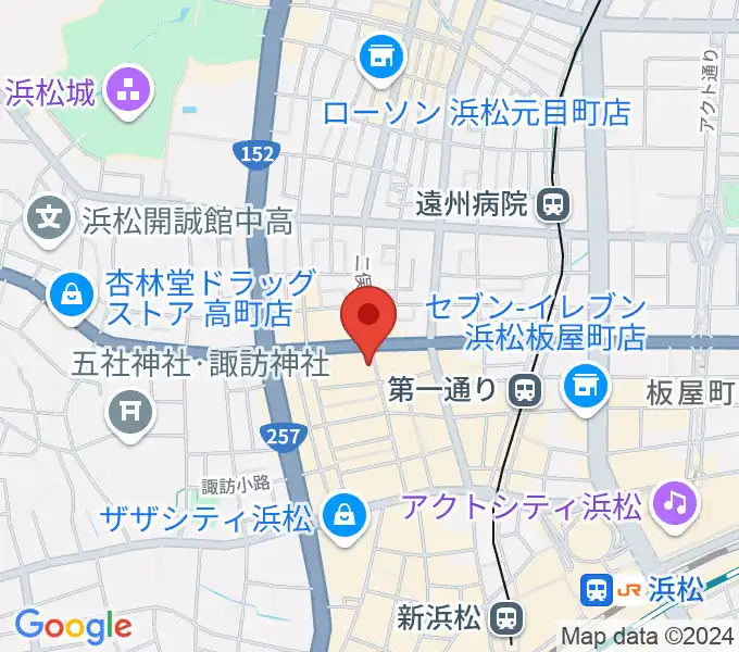 浜松FORCEの地図