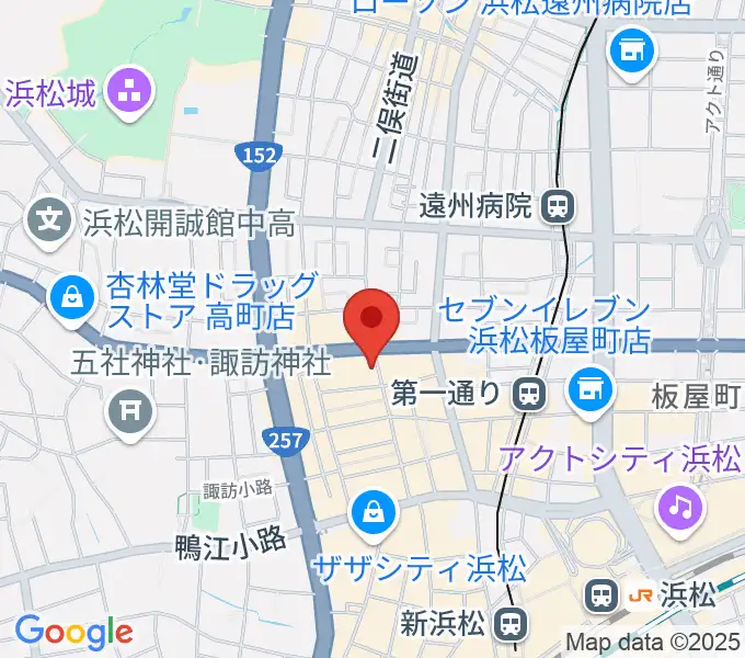 浜松FORCEの地図
