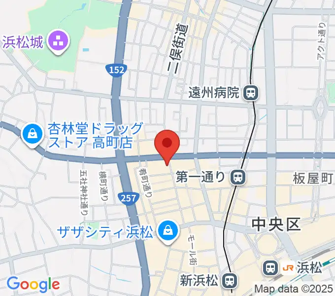 浜松FORCEの地図