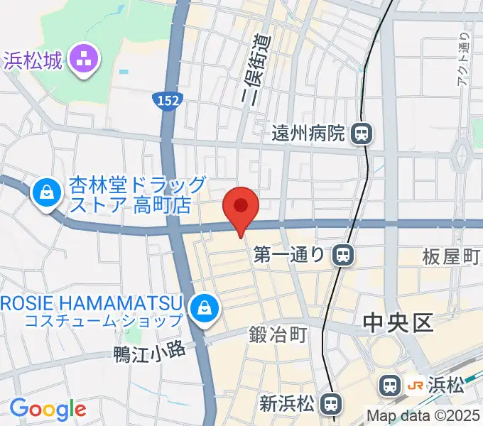 浜松FORCEの地図