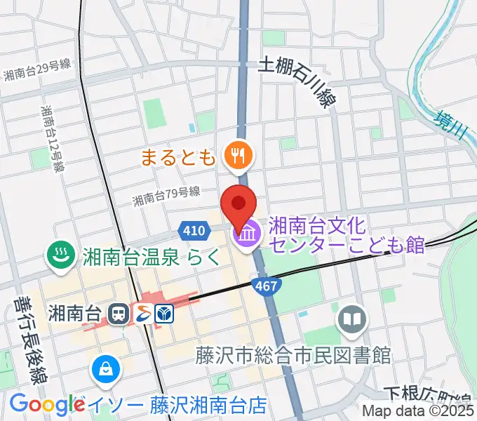 湘南台文化センター市民シアターの地図