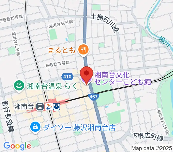 湘南台文化センターこども館の地図