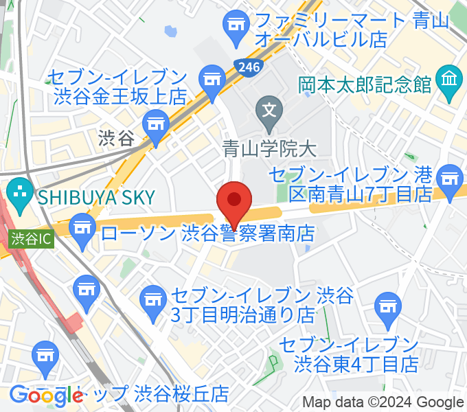 ベルサール渋谷ファーストの場所