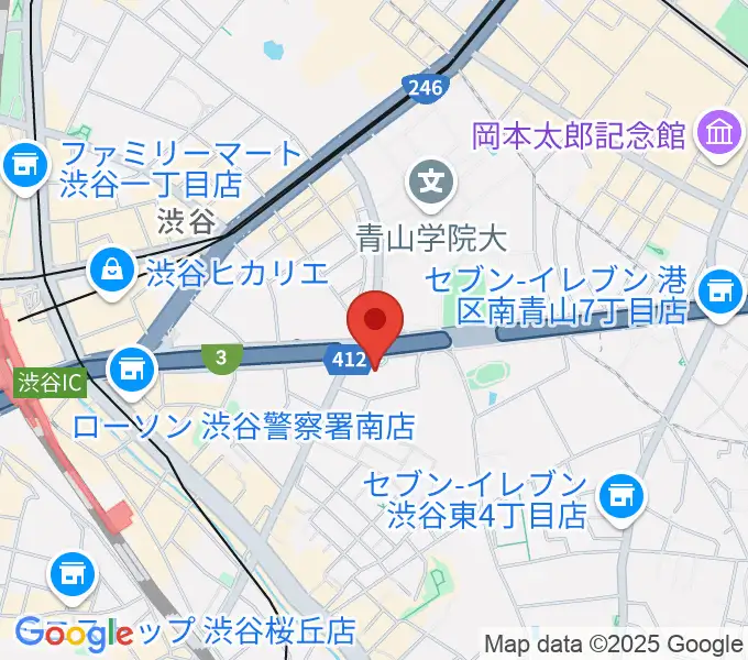 ベルサール渋谷ファーストの地図