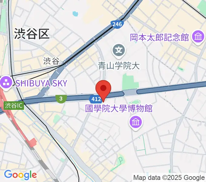 ベルサール渋谷ファーストの地図