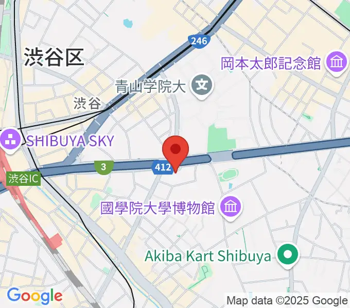 ベルサール渋谷ファーストの地図