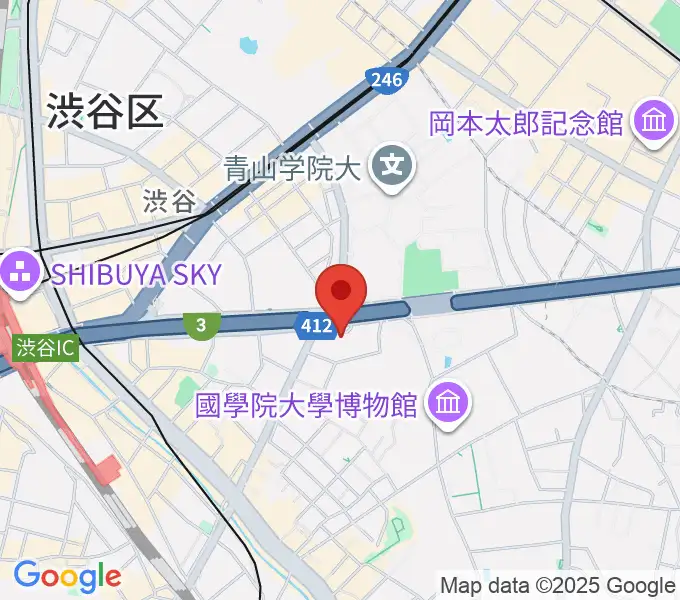 ベルサール渋谷ファーストの地図