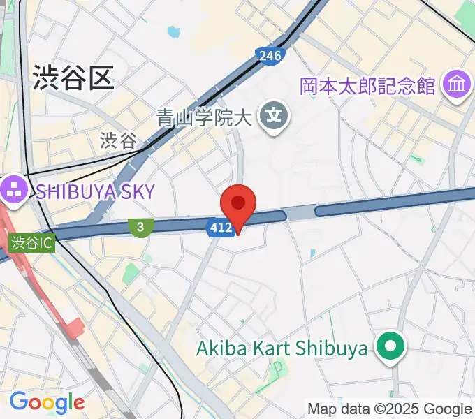 ベルサール渋谷ファーストの地図