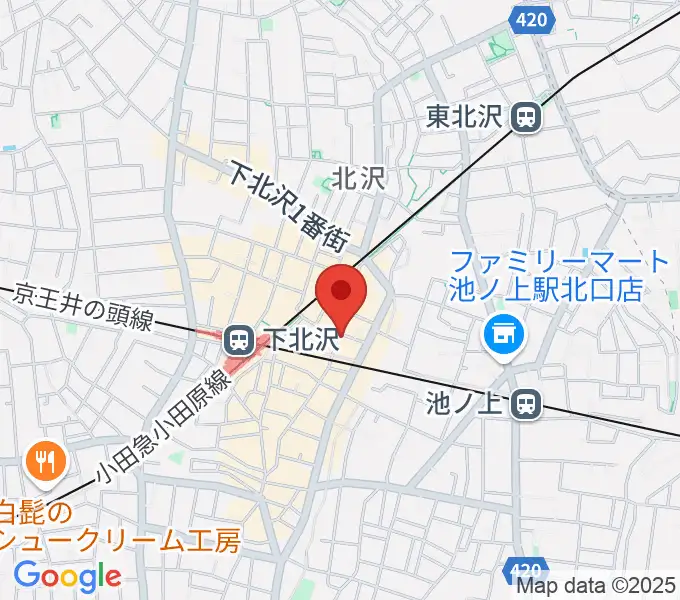 劇・小劇場の地図