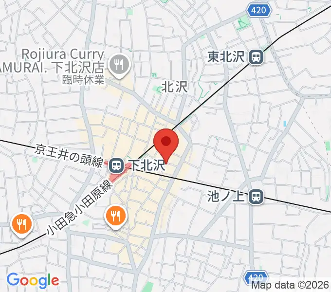 劇・小劇場の地図