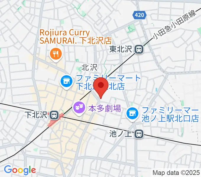 シアター711の地図