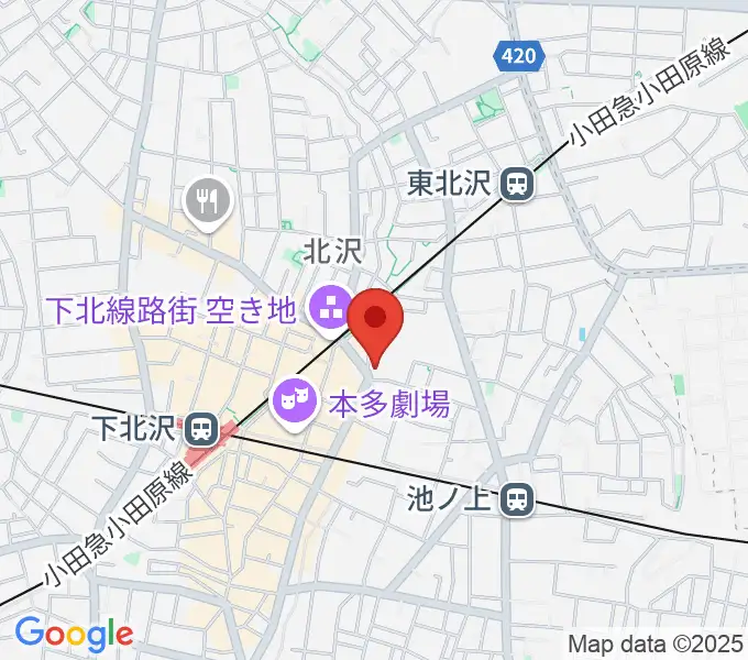 シアター711の地図