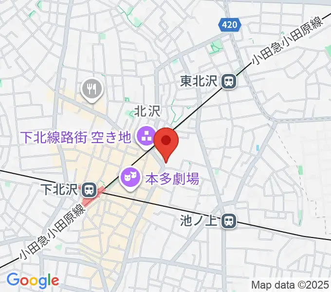 シアター711の地図