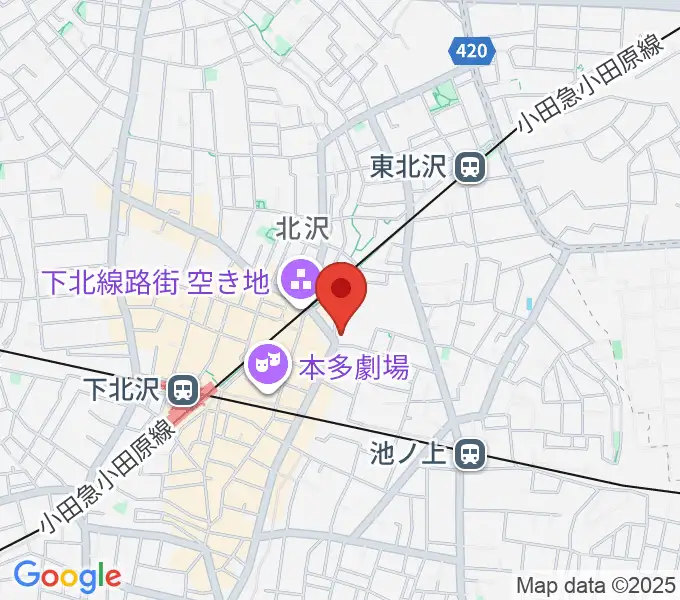 シアター711の地図