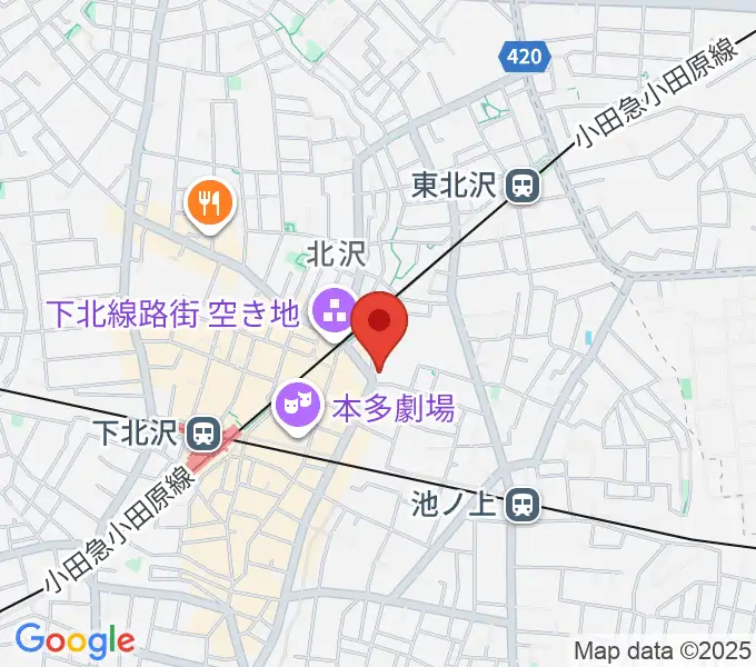 シアター711の地図