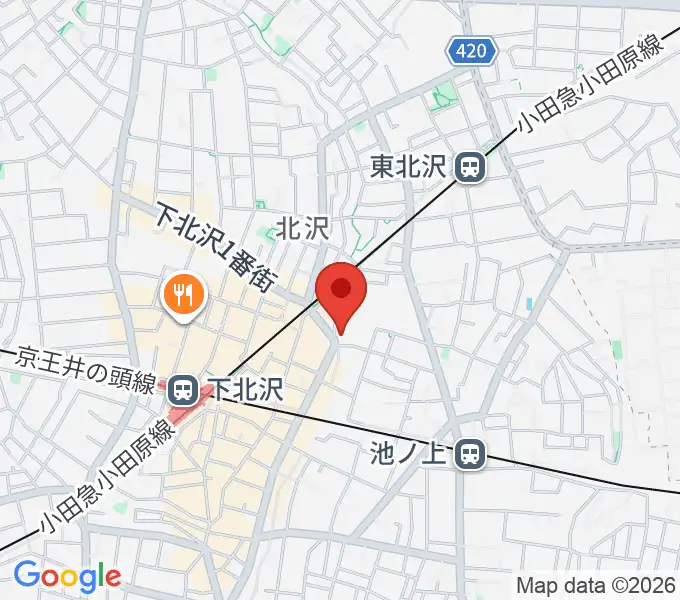 シアター711の地図