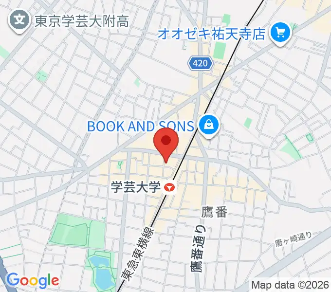千本桜ホールの地図