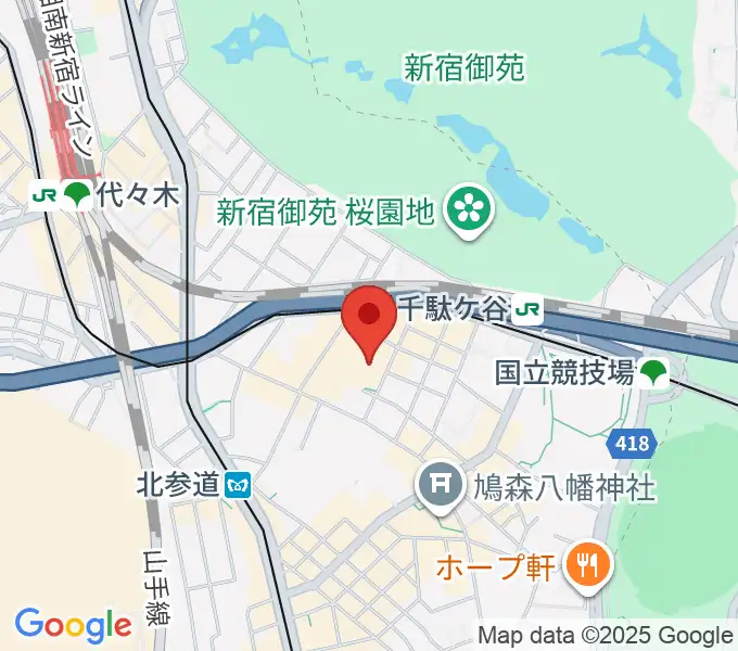 国立能楽堂の地図