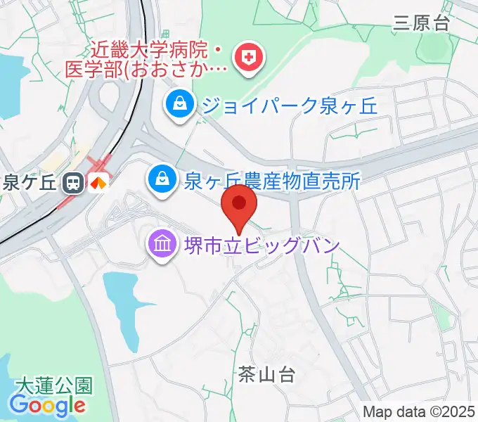 パンジョホールの地図