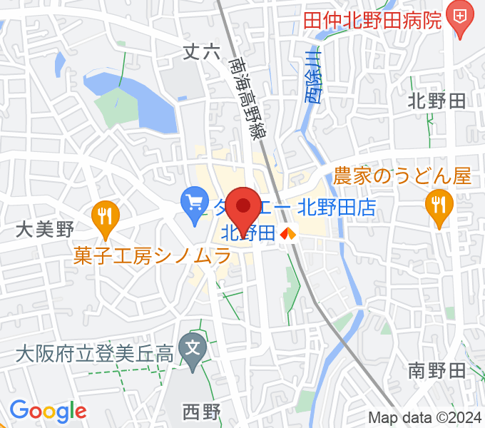 堺市立東文化会館の場所