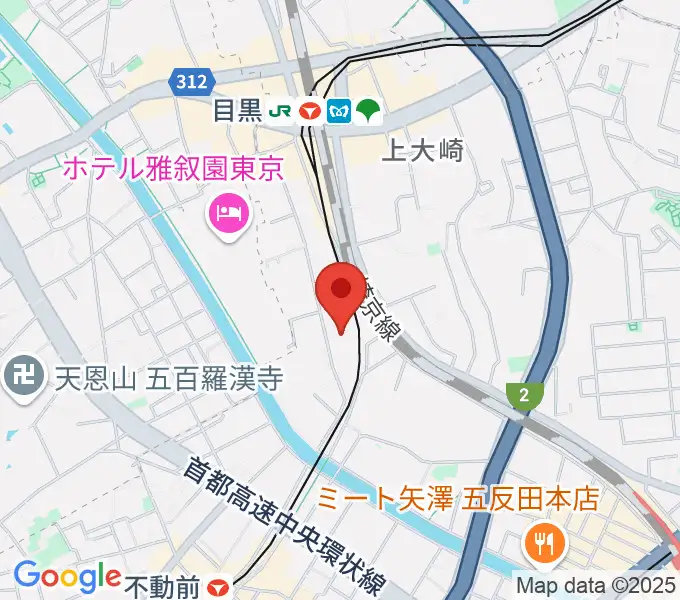 喜多能楽堂の地図