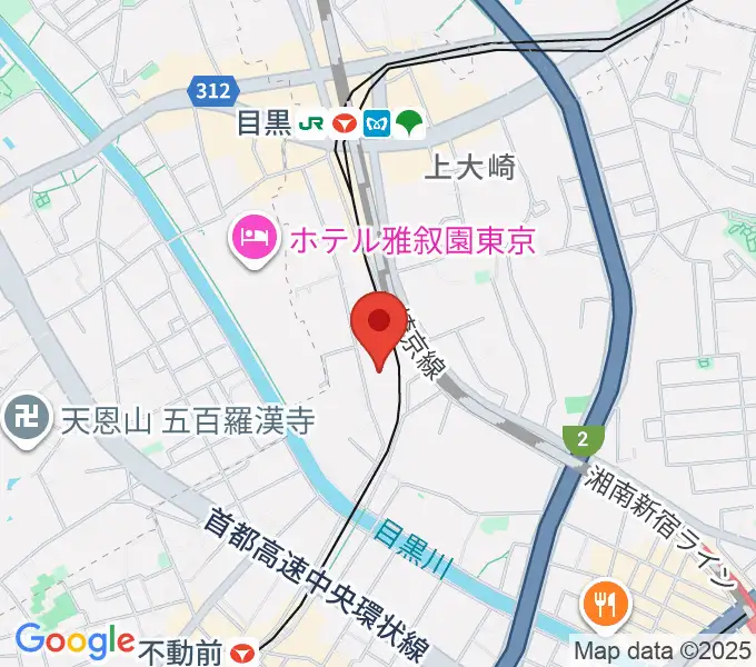喜多能楽堂の地図
