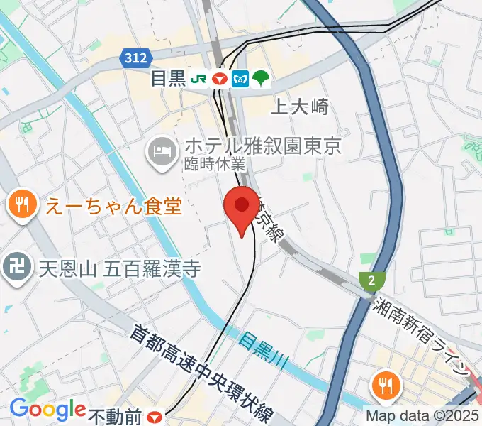 喜多能楽堂の地図