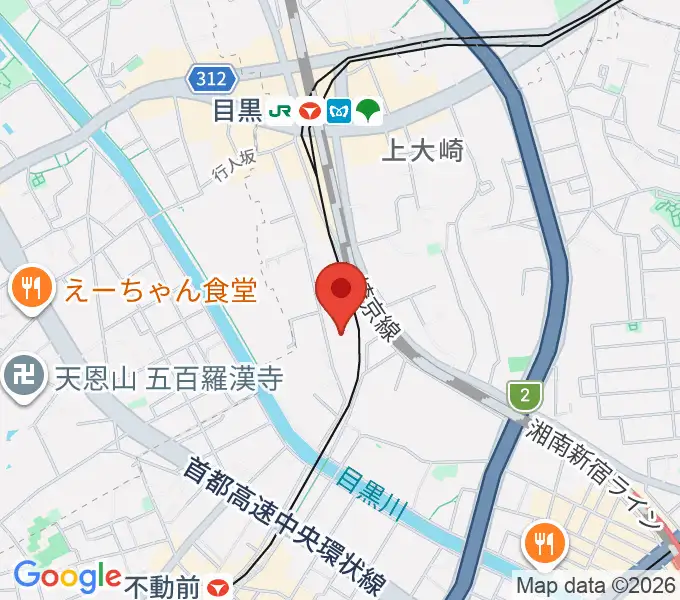 喜多能楽堂の地図