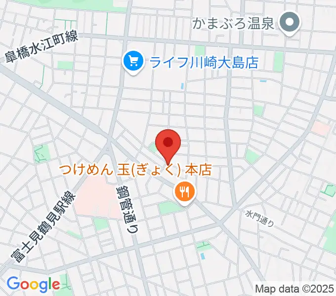 大島劇場の地図