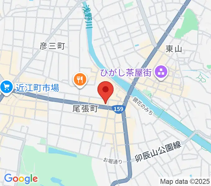 金沢蓄音器館の地図