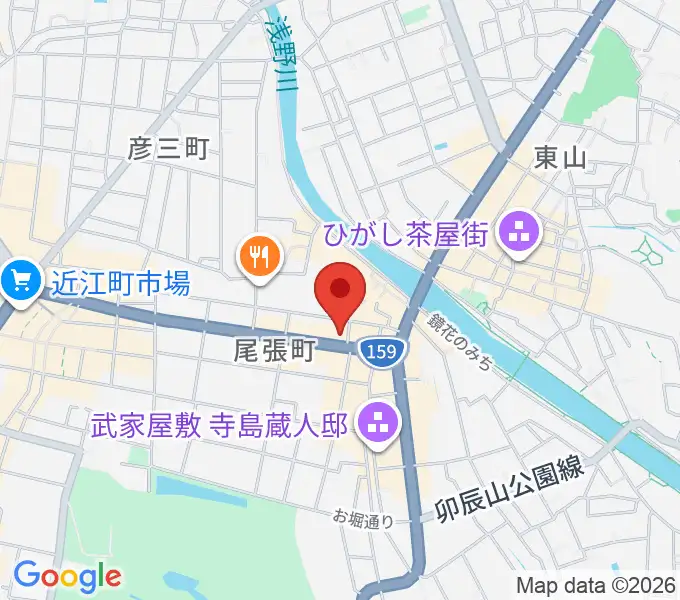 金沢蓄音器館の地図