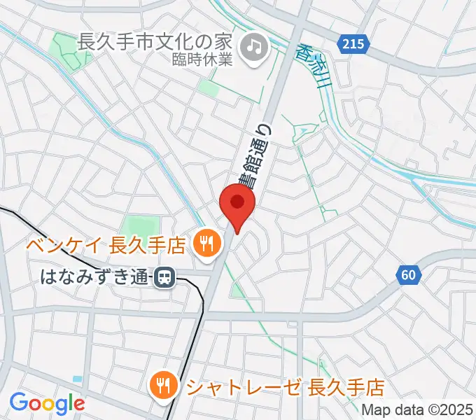 シンフォニア楽器 長久手店の地図