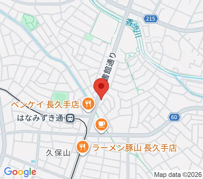 シンフォニア楽器 長久手店の地図