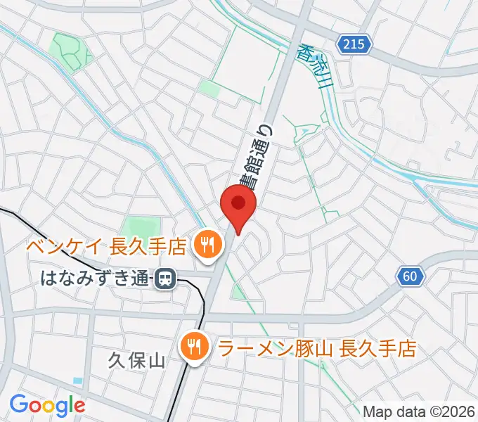 シンフォニア楽器 長久手店の地図
