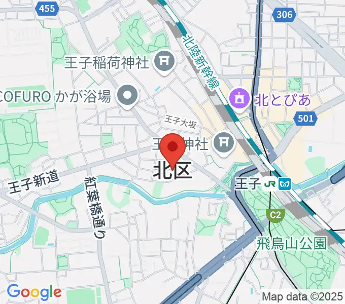 東京DTM作曲音楽学校の地図