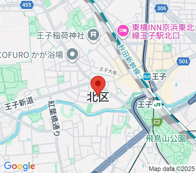 東京DTM作曲音楽学校の地図