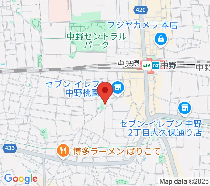 劇場MOMOの地図
