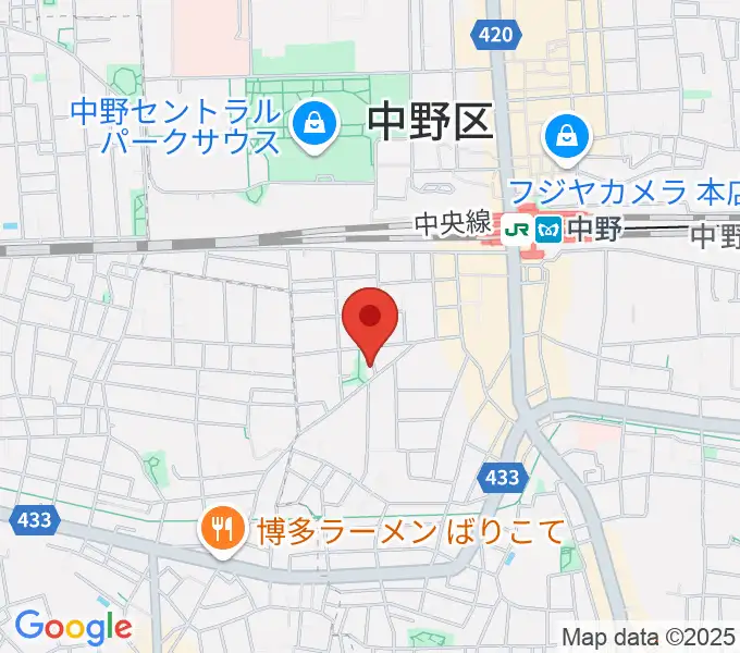 劇場MOMOの地図