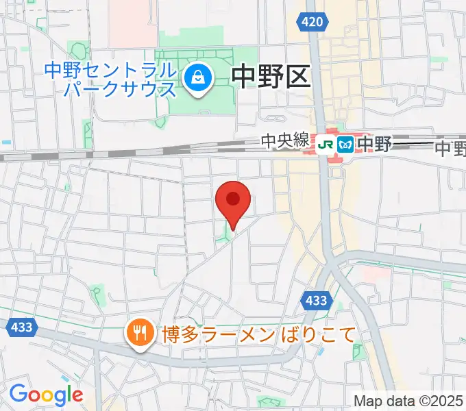 劇場MOMOの地図