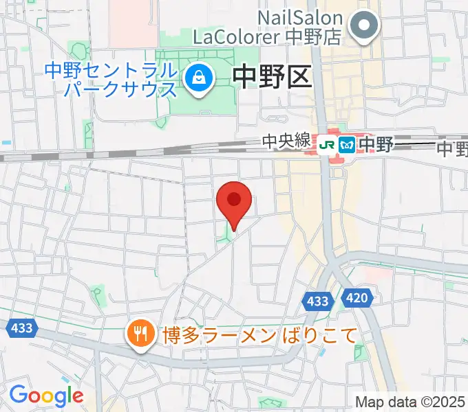 劇場MOMOの地図