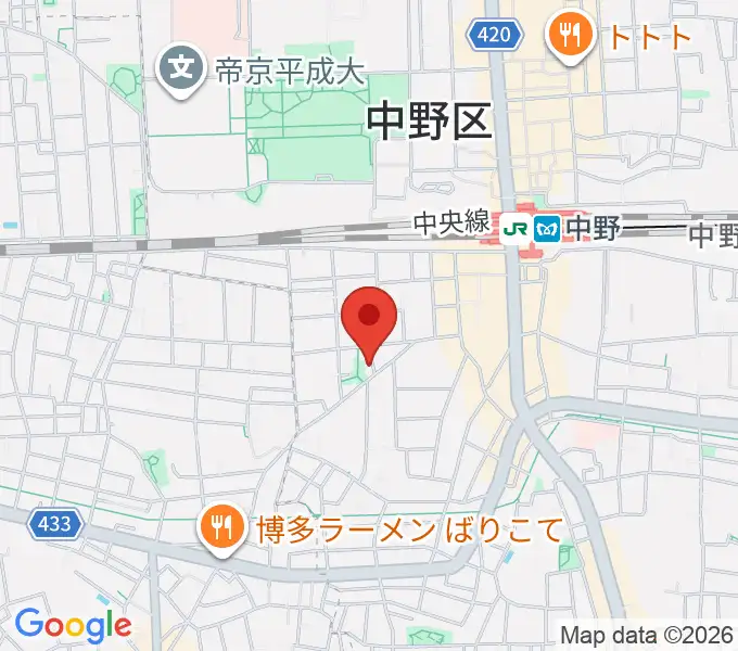 劇場MOMOの地図