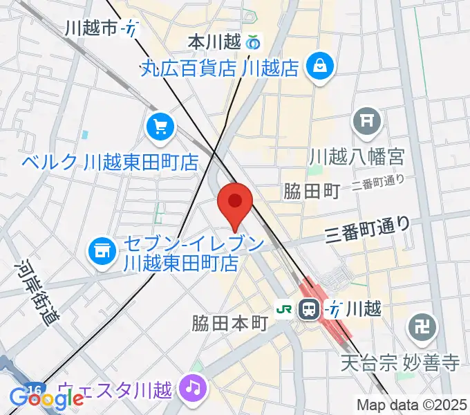 Voce ヴォーチェの地図