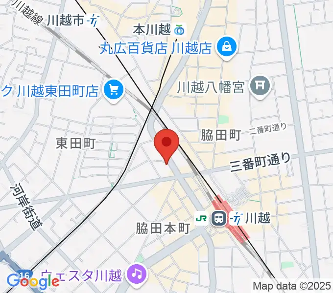Voce ヴォーチェの地図