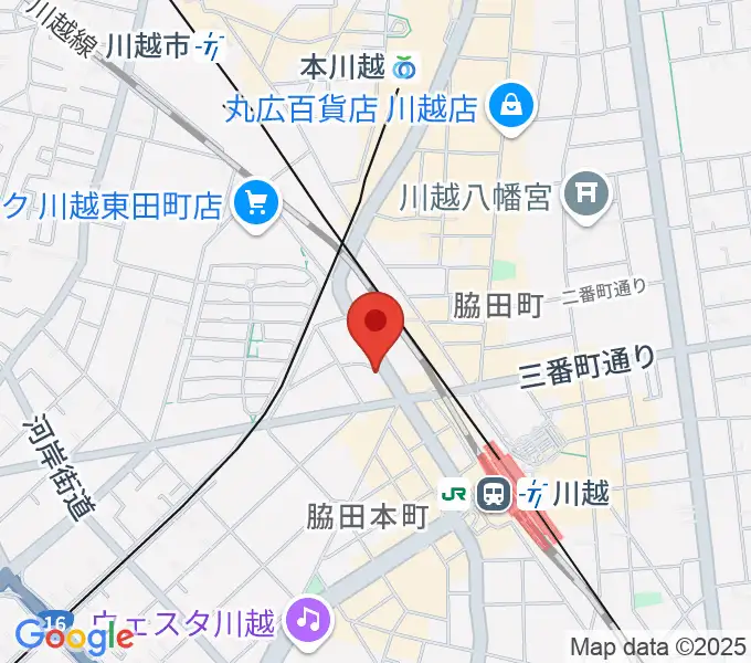 Voce ヴォーチェの地図