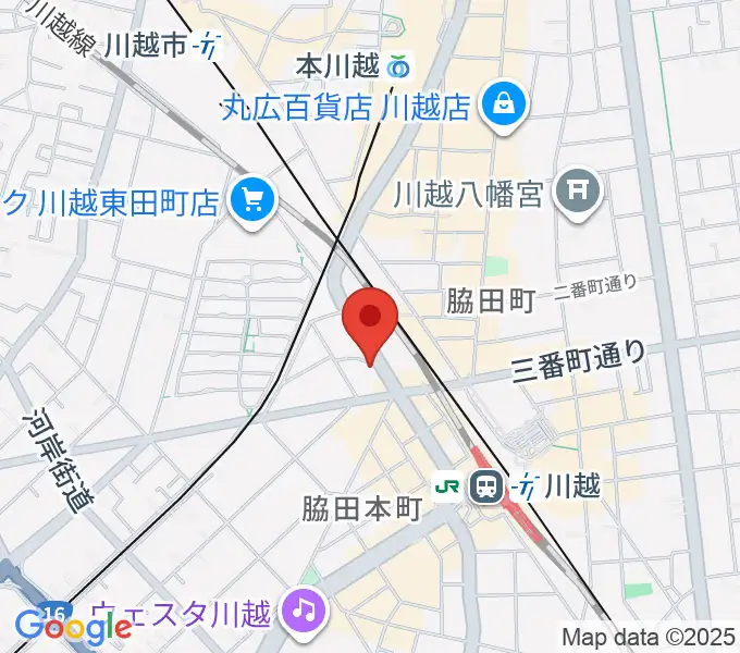 Voce ヴォーチェの地図