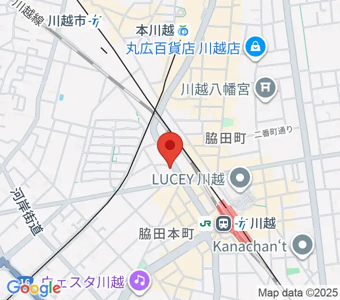 Voce ヴォーチェの地図