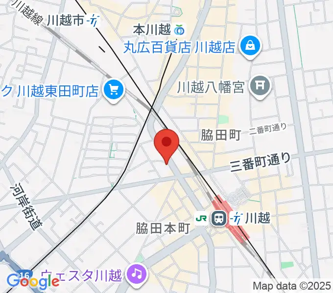 Voce ヴォーチェの地図