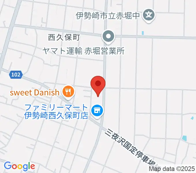 ワイズスタジオの地図