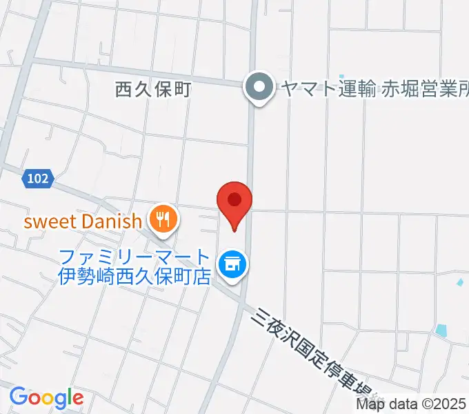 ワイズスタジオの地図